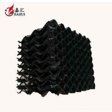 Material de relleno de la torre de enfriamiento del PVC negro 19m m